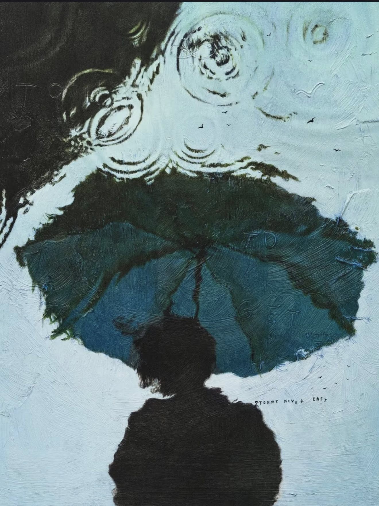 有些雨，不是為了淋濕（圖一）